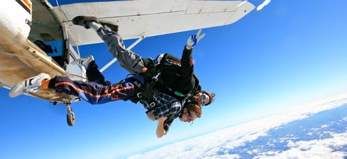 Skydiving from Adelaide, South Australia, the ultimate adventure on the Fleurieu Adventure photo